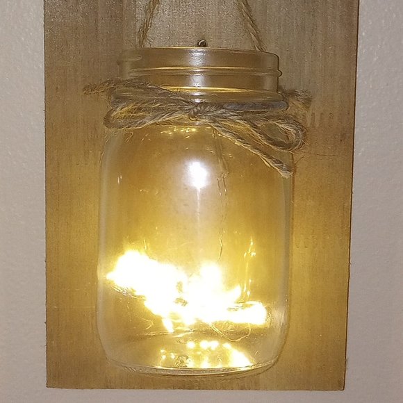 String Light Mason Jar - Picture 3 of 6